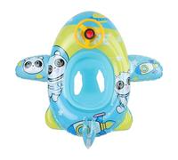 JIAHG Anneau de Natation Gonflable Créatif pour Enfant 1-5 Ans Flotteur de Natation avec Siège Bouée de Natation Piscine Avion Entraînement de Natation Infantile Jouets Nautiques Bateau Gonflable