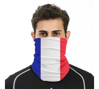 JIAHG Écharpe Multifonctionnel Écharpe Imprimé Drapeau National Bandana de Cyclisme Séchage Rapide Cache-cou Vélo Moto Pêche Randonnée Tour de Cou Coupe-vent Cagoule Protection de Tête et Visage