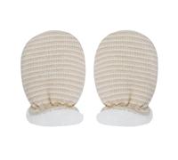 JIAHG Moufle d'Hiver Bébé Naissance Gants Complets Doublure en Cachemire Doux Épais Chaud Nouveau-né Moufles de Protection Anti-Griffure pour Bébé Fille Garçon 0-12 Mois