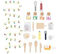 Jiahuade Accessorio in Miniatura per CASA Delle Bambole,Cucina Miniatura 1/12,Accessori per la Ccasa Delle Bambole,Accessori Miniatura Natale,Micro Paysage,Décoration de Jardin Miniature