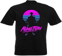 JIAJIAHONG Kung Fury Retro Style Movie T Shirt X-Small Size L