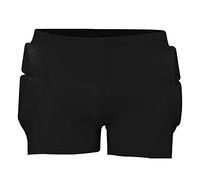 Jiakalamo Short rembourré de Protection des Hanches pour Enfants, Short rembourré de Protection 3D, Coussinets de Protection pour Planche à Neige, Patinage(Noir, Taille S)