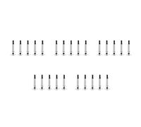 Jialouboo 25PCS Universel Stylo Stylet Disque Transparent Écran Capacitif Tactile Pen Remplacement Pointe Dessin Écriture Stylo Crayon