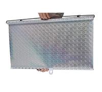 JIALUO0318 Store Enrouleur Occultant Rideau Occultant sans Percage, pour Salon, Chambre, Bureau, Voiture 1 Pièces (58 * 125cm)