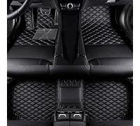 Jialuode Tapis de Sol Voiture Personnalisé pour 99% Voitures, Cuir résistant à l'eau et antidérapant Tous Les Temps, Protection complète du Texte et des Images personnalisés(Noir)