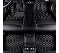 Jialuode Tapis de Sol Voiture Personnalisé pour 99% Voitures, Cuir résistant à l'eau et antidérapant Tous Les Temps, Protection complète du Texte et des Images personnalisés,Noir