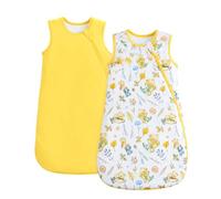 JiAmy Gigoteuse 1,5 TOG Coton 0-24 Mois | Fermeture en J sans Réveiller Bébé, Double Couche Chaude et Légère, Coton pour Peaux Délicates