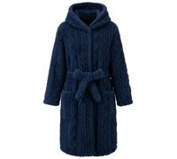 JiAmy Peignoir à capuche en polaire pour enfants de 4 à 14 ans | Doux, chaud et confortable pour l'heure du coucher, les matins détendus et après le bain à la maison