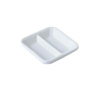 JIANBOHAIRS Dipping Sauce Bowls Soya Plats White Ceramic Dip Bowls Set Porcelain for Seasoning, Appetizer, Vinegar, Ketchup