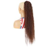 JIANBOHAIRS Extension de cheveux de queue de cheval bou de 32 pouces de long, Extensions de cheveux de queue de cheval de cordon de pince synthétique for les femmes Daily Wear(33)