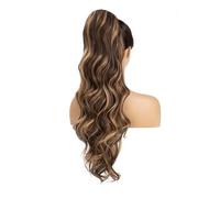 JIANBOHAIRS Extension queue de cheval bou et ondulée de 66 cm (26 pouces) avec cordon de serrage, cheveux synthétiques for femmes, usage quotidien Daily Wear(6AH27)