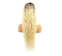 JIANBOHAIRS Extensions de queue de cheval bou s et ondulées de 71,1 cm de long for femme, postiche synthétique moelleuse d'aspect naturel for un usage quotidien Daily Wear(18T-613)