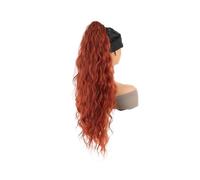 JIANBOHAIRS Extensions De Queue De Cheval Synthétiques De 66 Cm, Longues Et Ondulées, Avec Cordon De Serrage, For Femme, For Un Usage Quotidien Daily Wear(T13)