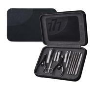 JIANBOHAIRS Kit Manucre Pedicure 13PCS Stainless Steel Nail Care Kit Pedicure Set Mens Grooming Kit Manicure Set for Men, Nail Professional Kit Nail Clipper Set, with PU Leather Case