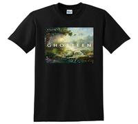 JIANBRAND Bhgf Nick Cave T Ghosteen Vinyl CD Cover T-Shirt Short-Sleeved Shirt Top Black XL