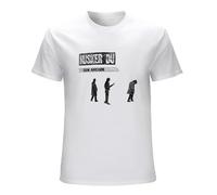 JIANBRAND Husker du Zen Arcade T-Shirt/Short Sleeve Sugar Fugazi Replacements Black Flag White S