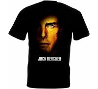 JIANBRAND Jack Reacher V.3 Movie Poster Men T Shirt Black S