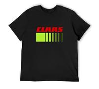 JIANBRAND Suspension Claas Logo T-Shirt Tracteur Agricole Amateur Combine Harvester Men's T Shirt Black L