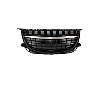 JiAnFacAI Auto Calandre Avant pour Opel Insignia GS 2014 2015 2016,Grille Avant de Voiture,Grille de Pare-Chocs en ABS de Protection UV étanche,A-Black