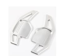 JiAnFacAI Palettes De Changement De Volan pour Audi A4/S4(B8/8K) 2009 2010 2011 2012,Extension De Palette De Changement De Volant De Voiture Accessoires,D-Silver