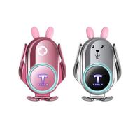 JiAnFacAI Support de téléphone Portable pour Tesla Model 3 2020 2021 2022 2023 2024,Supports de Ventilation, Support de Navigation par gravité GPS, Accessoires,A-Pink
