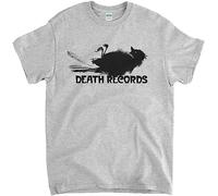 JIANG82LEI Inspired by Phantom of The Paradise T Shirt - Death Records 70'S Depalma T-Shirts à Manches Courtes(Large)
