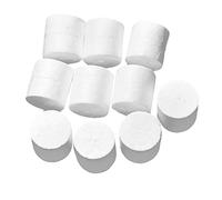 Jiangbered 10 Pièces Polystyrène Boules Décoration Foam Modélisation Cylindre Convient pour Enfants Bricolage Mariage Activité Artistique