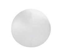Jiangbered Ballon, Ballon énorme, Jouet de Divertissement Créatif et Polyvalent, Ballon Météo Rond, Grande Balle Gonflable pour Fêtes et événements, Blanc 1mx1m