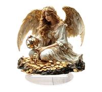 Jiangbered Décoration de Table Attrayante pour Un de Fête à La Maison, avec Une Jolie Petite Fille en Acrylique et Un Ange.