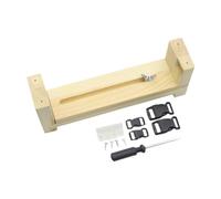 Jiangbered Gabarit pour Bracelets, Métier à Tisser et Porte-clés En Bois, Outil Extensible, Convient Aux Adultes et Aux Enfants, Fabricant de Short Sans épingles