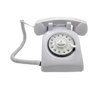 Jiangbered Livre Audio, Téléphone Rétro Interactif, Enregistreur de, Machine à Penser En Polypropylène, Idéal pour Les Fêtes, Blanc