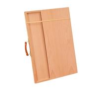 Jiangbered Planche à Dessiner Portable avec Planche de Travail pour Croquis Peinture Support Légère en Bois Solide Adaptée Aux Étudiants Designers Atelier Loisir, 8k