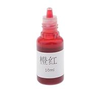 Jiangbered Teintures : 10 Couleurs, 10ml Orange Rouge