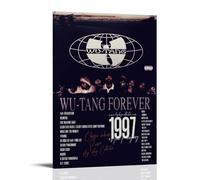 JIANGDANPPBEM Poster Enter The Wu-Tang Poster DecoMotif Affiches Décorez votre espace Définissez votre style 20 x 30 cm Cadre Enter The Wu-Tang-1
