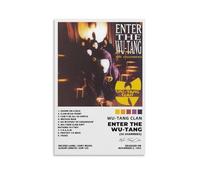 JIANGDANPPBEM Poster Wu-tang Clan-Enter The Wy-tang Poster DecoMotif Décorez votre espace Définissez votre style 30 x 45 cm Sans cadre Clan Wu-tang Enter The Wy-tang