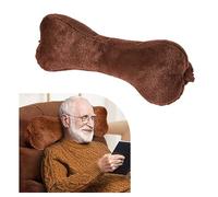 Jiangding Coussin de cou en forme d'os doux pour canapé, fauteuil, fauteuil inclinable, chaise de bureau, avions, sommeil, voyage, excellent soulagement de la douleur, soutien du cou, de la tête et de