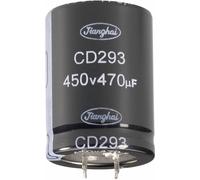 Jianghai ECS2GBW471MT6P23545 Condensateur électrolytique Snap-In 10 mm 470 µF 400 V 20 % (Ø x H) 35 mm x 45 mm 1 pc(s)