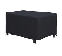 Jianghu Art 100x100x100cm Housse De Salon De Jardin Exterieur Rectangulaire Housse Salon pour 6-12 Sièges Imperméable, Housses Table de Jardin 600D Oxford Carre Housse Salon de Jardin