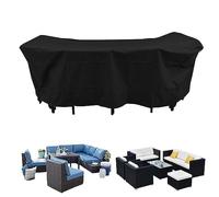 Jianghu Art Housse de protection rectangulaire extra large pour 6 à 8 places - 170 x 100 x 75 cm - Protection supérieure - Imperméable