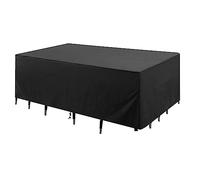 Jianghu Art Housses pour Mobilier de Jardin 320x220x70cm Imperméable 600D Oxford Tissu Bache de Protection Exterieur Housse de Meuble Anti-UV Tissu Oxford