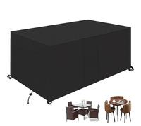 Jianghu Art Housses pour salons de jardin 65 x 65 x 65 cm (L x l x H) Housses de canapé sectionnelles d'extérieur imperméables et résistantes aux UV au froid Housse de protection pour table de jardin