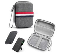 JiangJiangBao Étui de Transport pour Anker MagGo Power Bank 10 000 mAh Chargeur Mobile/magnétique Ultra Fine 10 000 mAh, Résistant aux Chutes et Étanche (Gris)