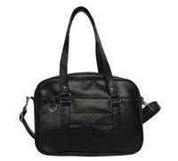 JIANGLIDA Sac à main d'école japonaise en cuir PU, sac à bandoulière Kawaii avec sangle réglable, sac à bandoulière avec fermeture éclair, sac sous les bras, sac messager pour femme