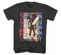 JIANGNANYAN Hammer Horror The Mummy Japanese Movie Poster Men's T Shirt