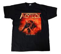 JIANGNANYAN SDFSDF Accept Blind Rage 2014 Album Cover T-Shirt Blacks