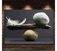 JIANGSHANDAIYOUCAIREN Balance justice poster justice symboles peinture à l'huile peinture murale avocat Bureau décoration cadeau sans cadre-C_30x40cm