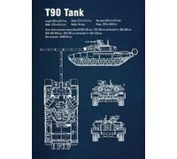 JIANGSHANDAIYOUCAIREN Tank Blueprint poster impression sur toile peinture murale Fandom militaire décoration de salon sans cadre-C_40x50cm