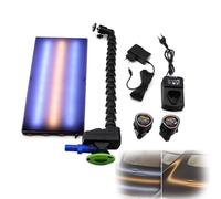 JIANGSS Accessoires de réparation, lumières LED, Lampe de débosselage de Voiture, kit d'outils de débosselage sans Peinture, Panneau Lumineux de Reconnaissance de Bosses