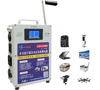 JIANGSS Générateur manuel de 150 W / 500 W de charge USB à main d'urgence portable, CC à manivelle pour camping