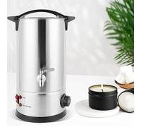 JIANGSS Grand Pot de Fusion de Cire électrique,fondoir de Cire, fondeur de Cire 8L - 45L pour la Fabrication de Bougies,avec Bec verseur Rapide,contrôle de la température de 86 ℉ à 230 ℉,45L